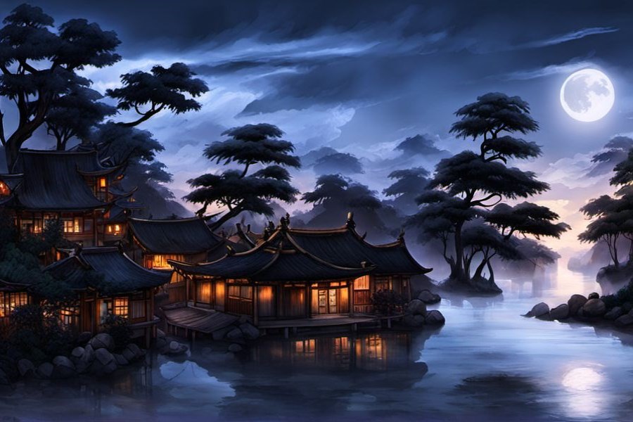 掉进冰河里
