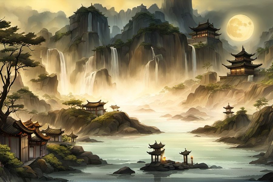 水逆流而上