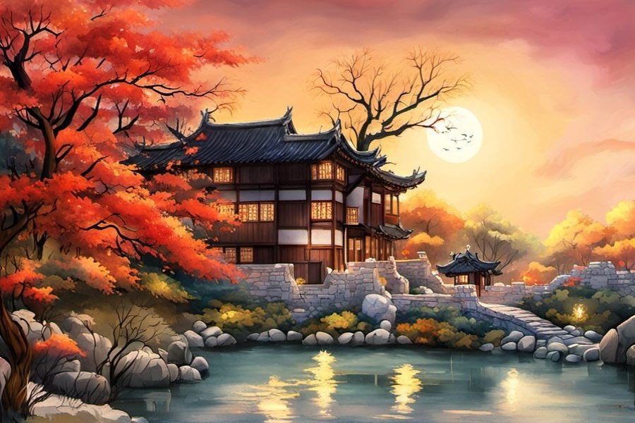 家屋顶漏水