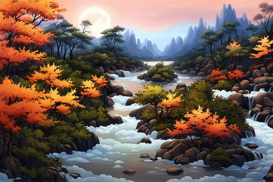 和一个女人在一起