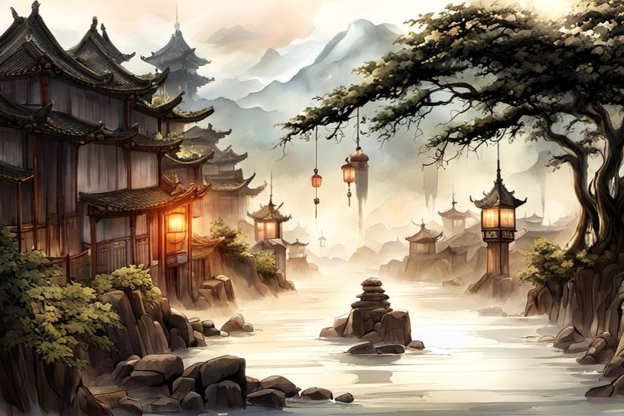 和家人去海边