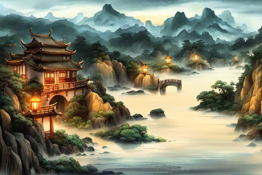 伤心的大哭