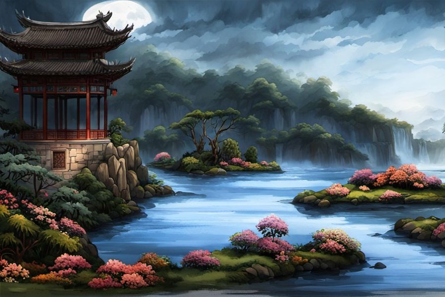 水是浑浊的