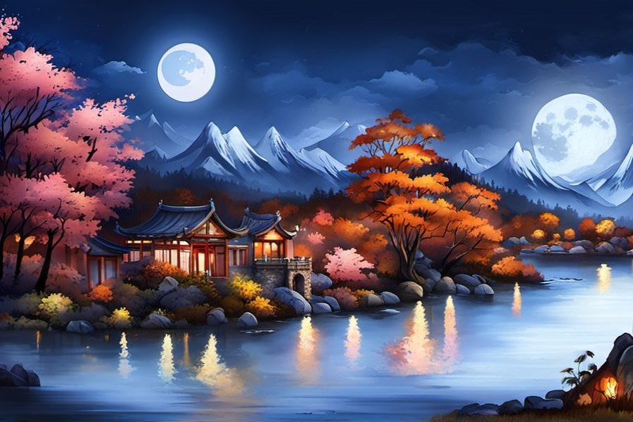 大黑狗很温顺