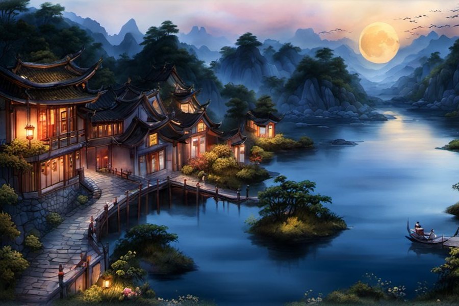给佛像磕头