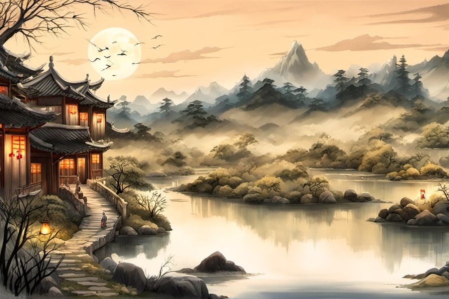莽蛇咬自己的背