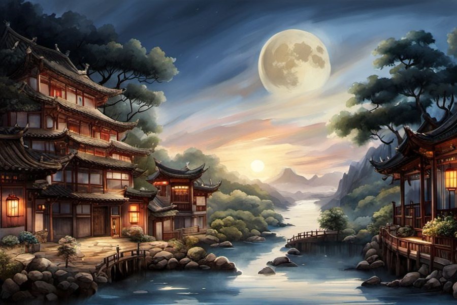 掉河里又上来了