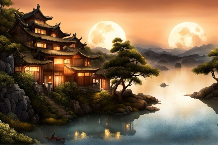 家门口全是蛇