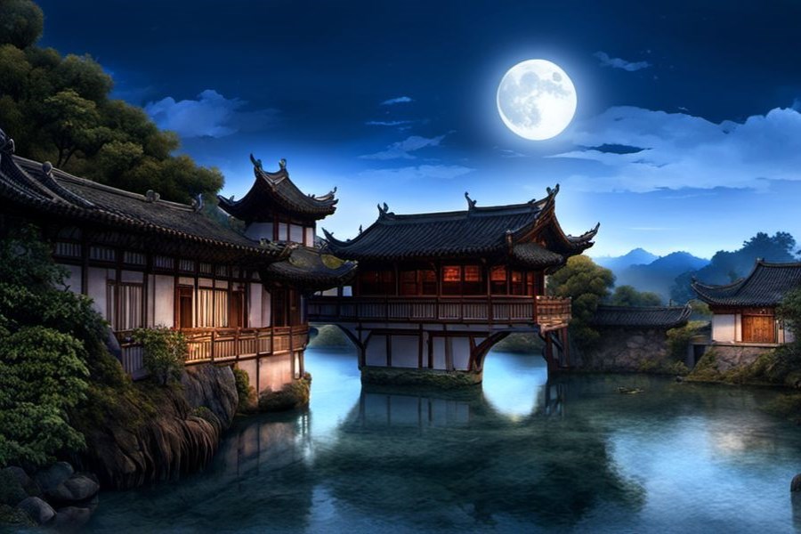 和皇帝在一起说话