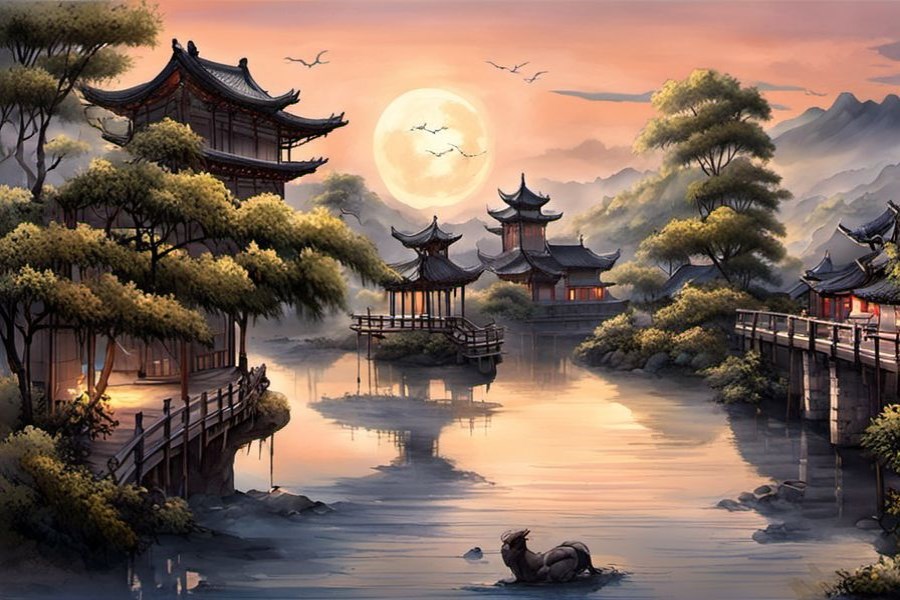 突然涨大水
