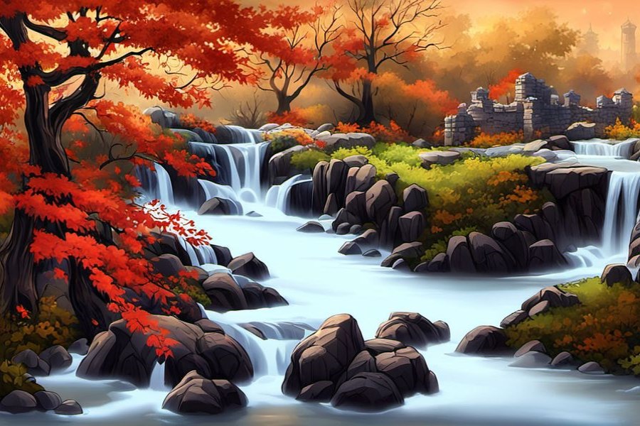 坐小船在水中驶