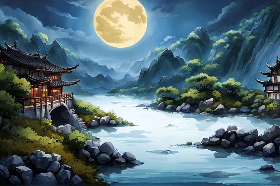 下雨地上有积水