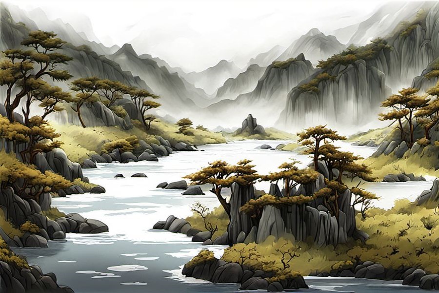 果园里结满各种水果