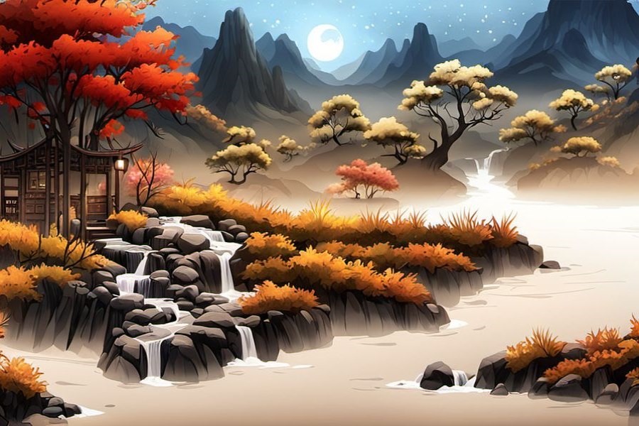 房子着火用水浇灭