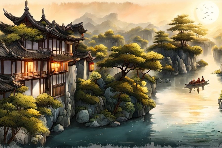 别人来我家吃饭