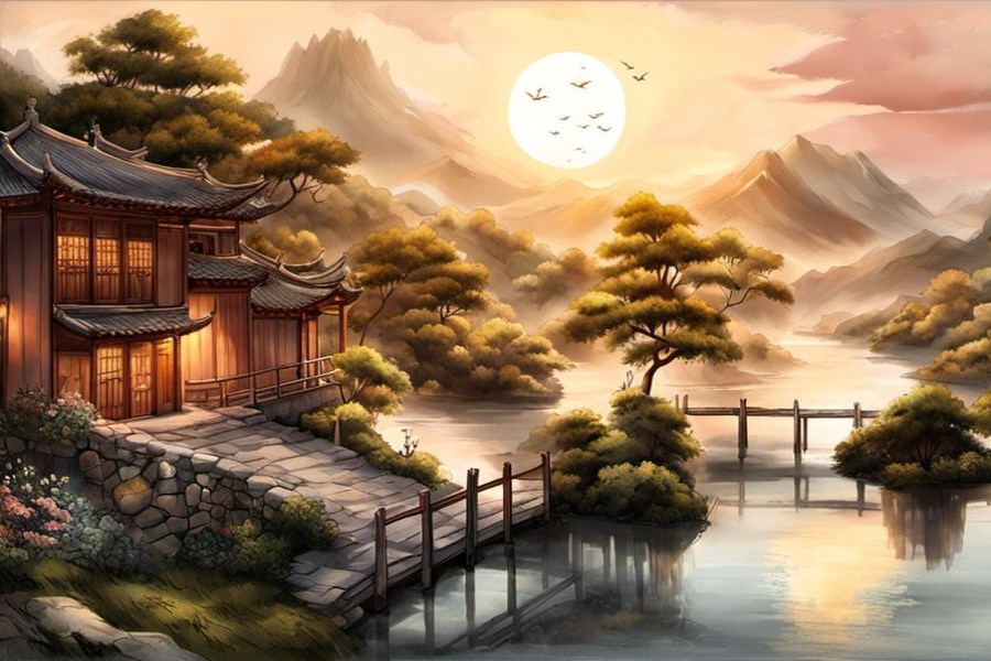 和大家一起吃饭