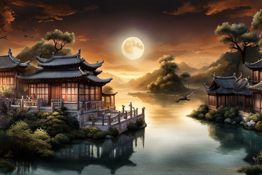 一家人在一起吃饭
