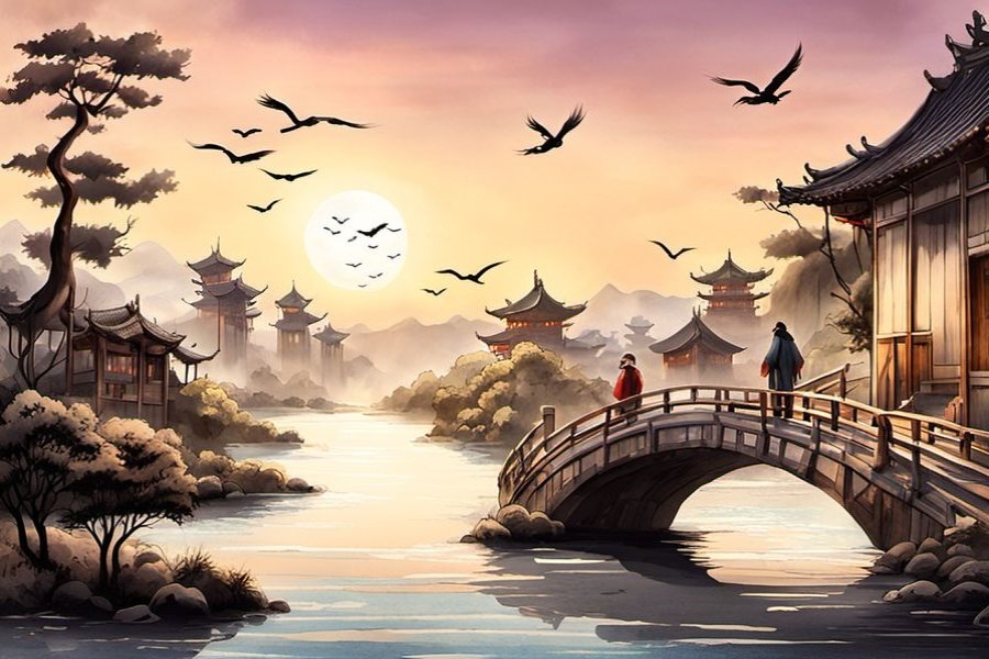 丈夫抱着自己