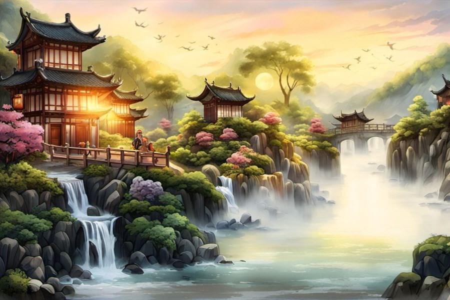 烧火做饭火烧的很旺