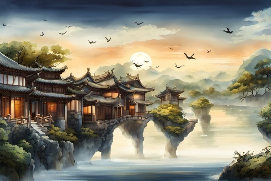自己头发白
