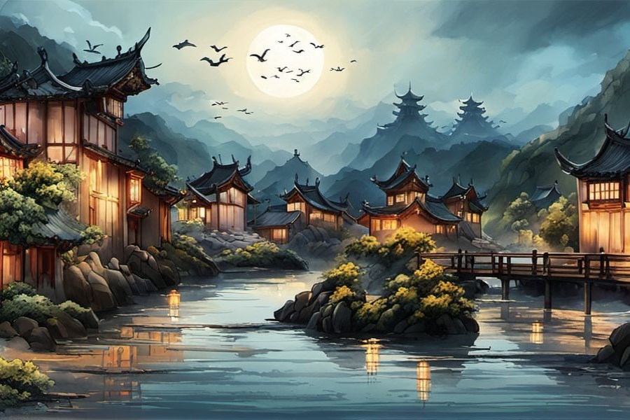 好大一条蟒蛇