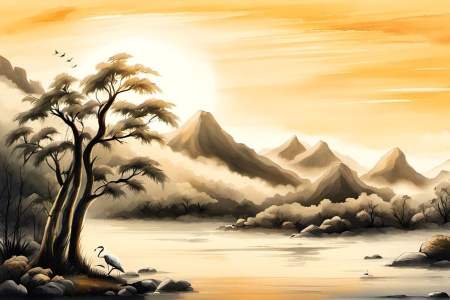 抓住了一只鸟