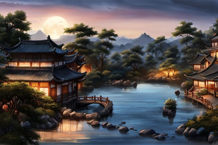 龙飞到家里