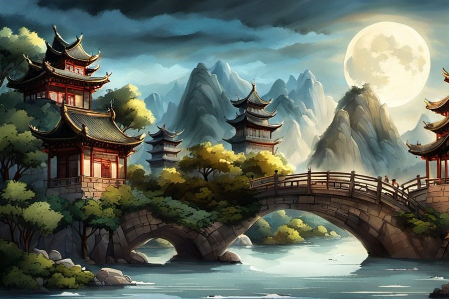 给别人倒酒