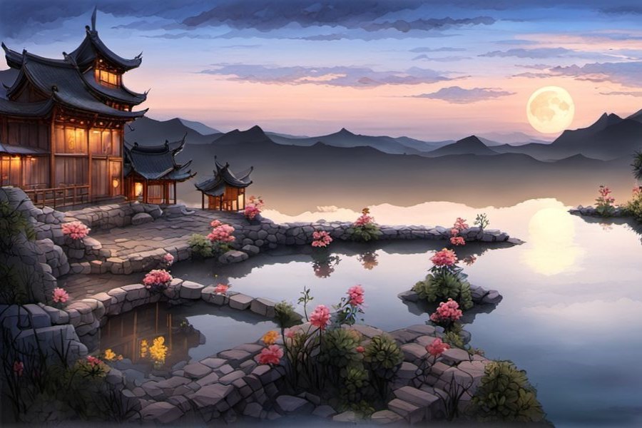 门掉下来了