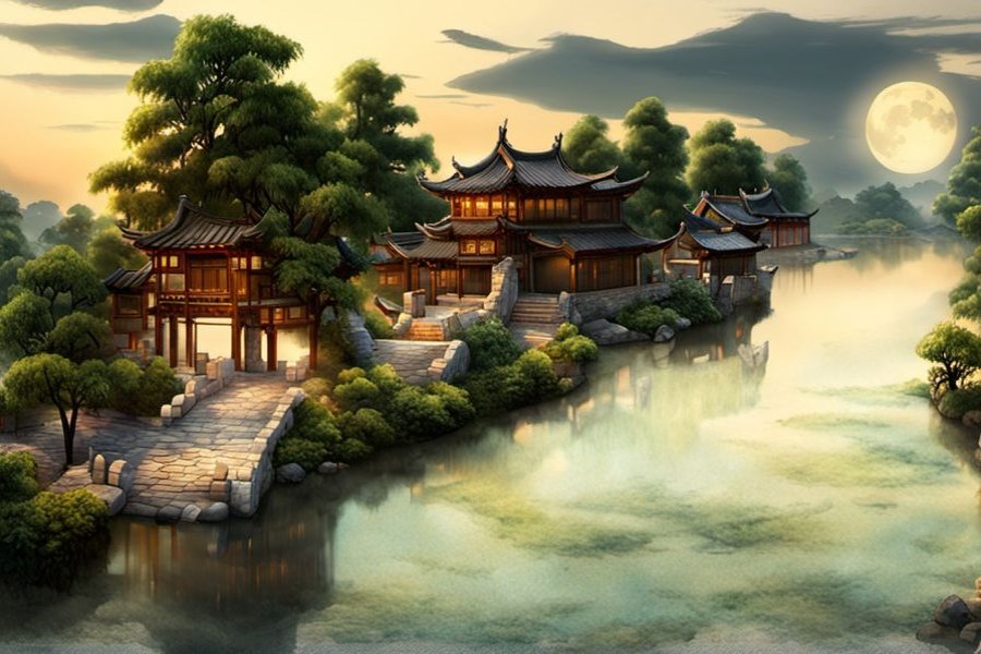 去世的邻居