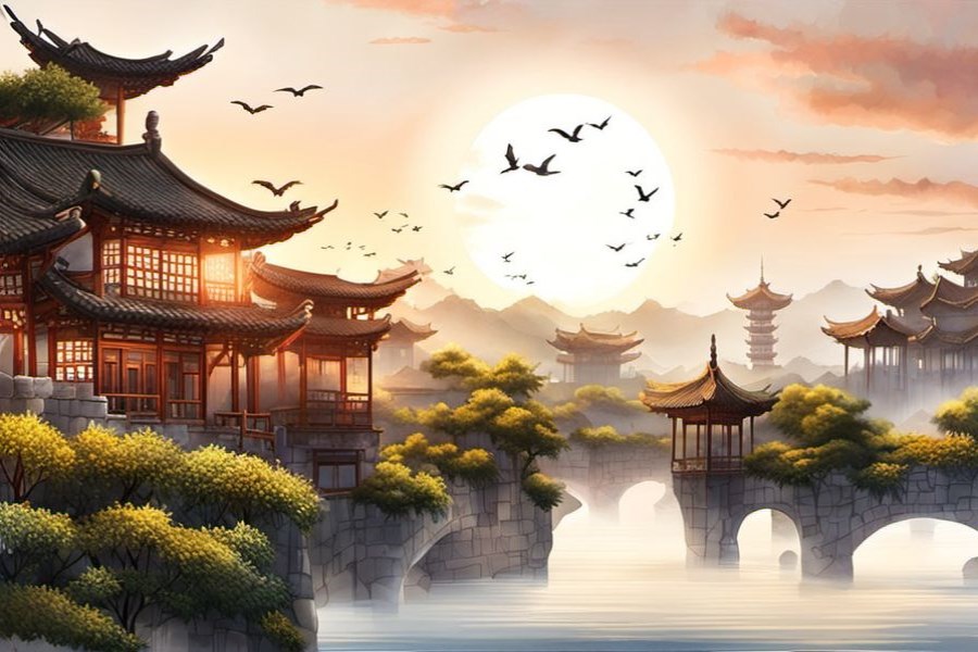 牛变成了小孩