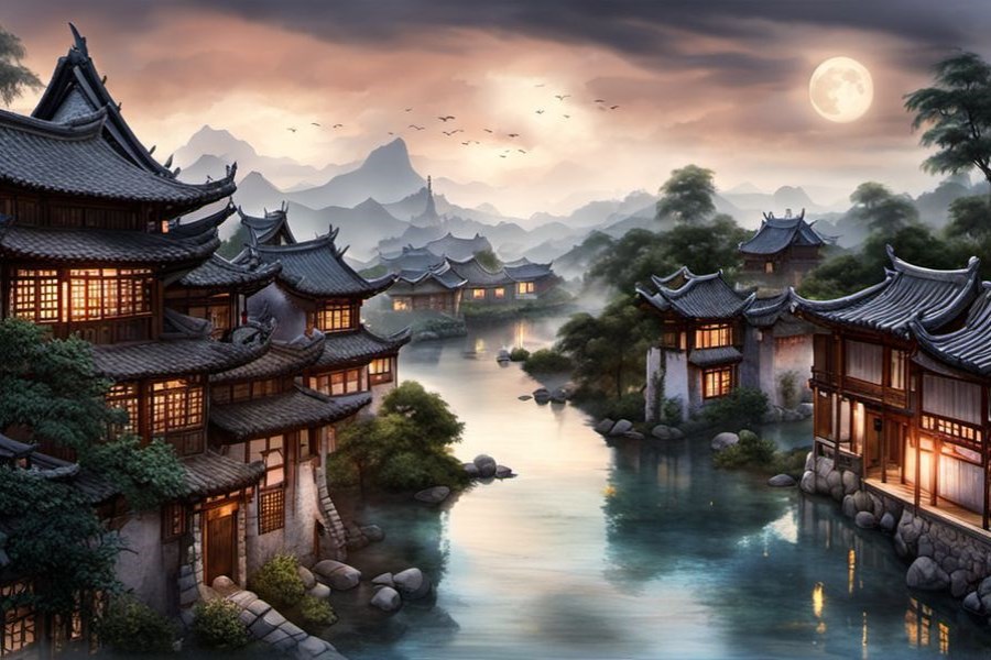 夜里黑影惊醒