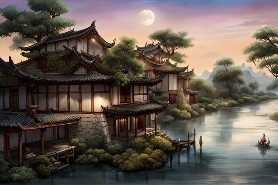 了很多吃的