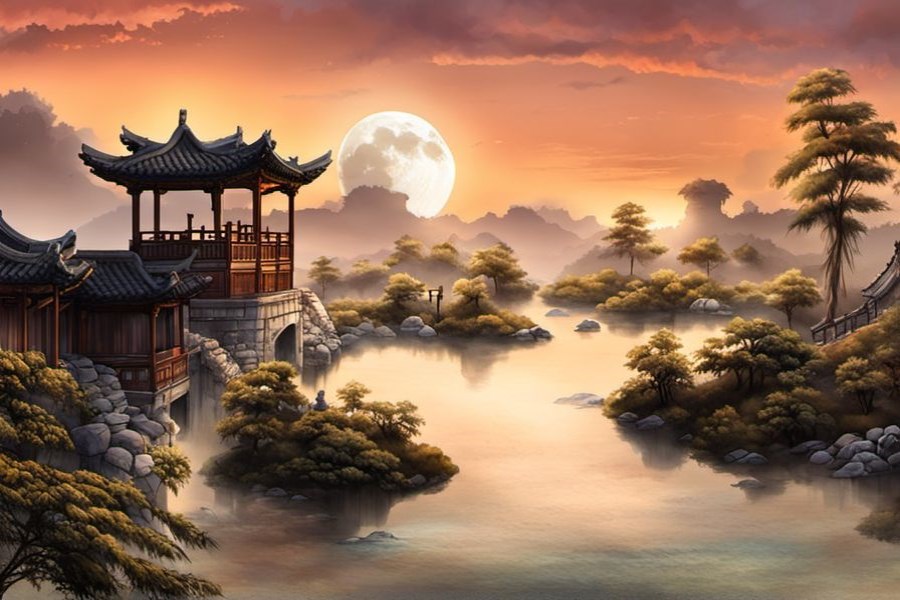 开水龙头放水