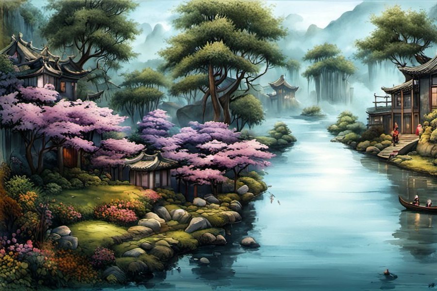 烧香香火很旺