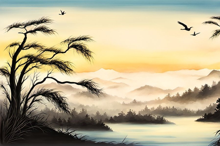 花草长得很茂盛