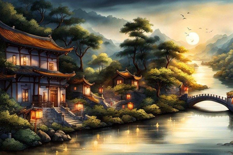 天上好多飞机在飞