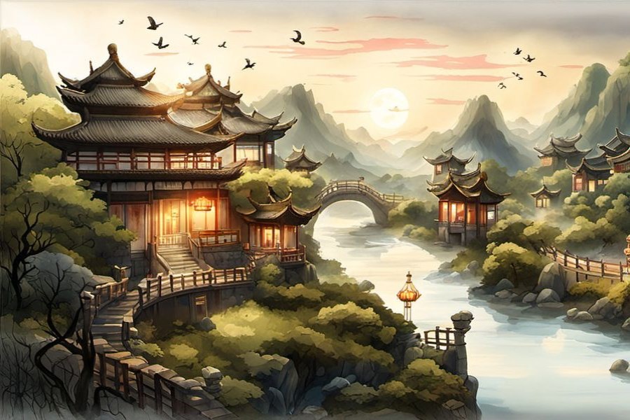 煮面条给别人吃
