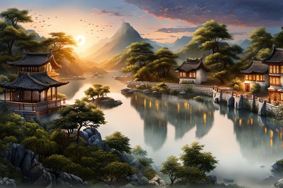 棺材在水里