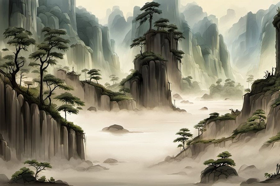 在高处摇摇欲坠