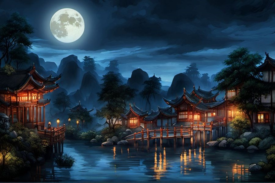 海浪扑面而来