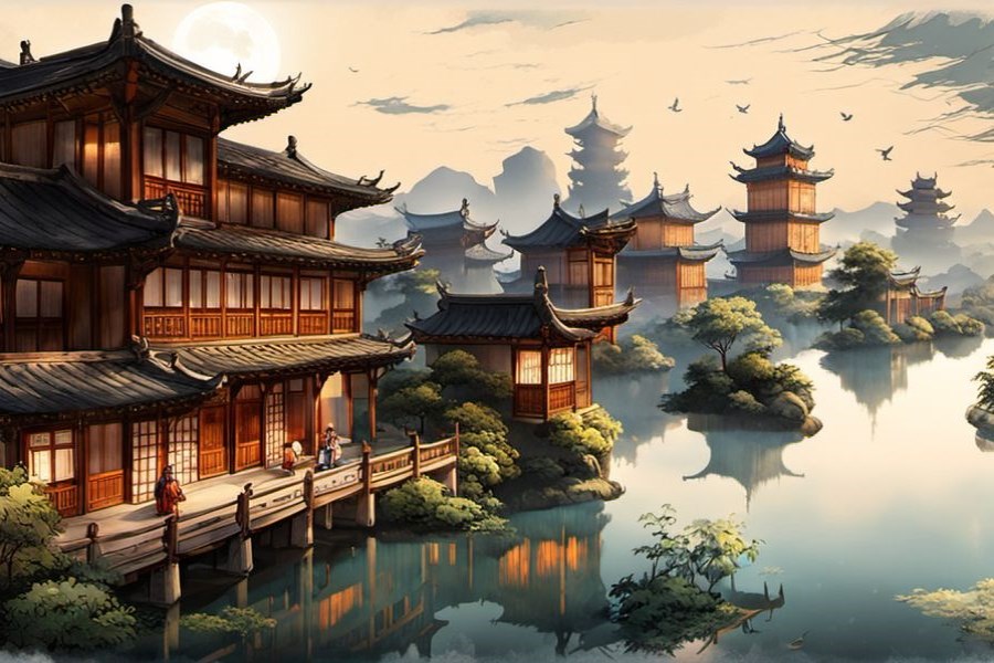房子塌了一半