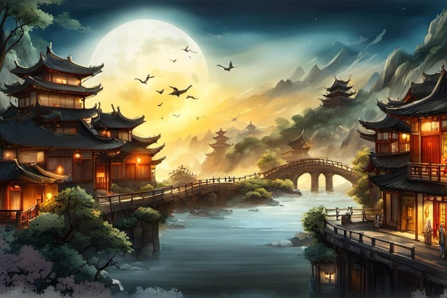 龙跟自己说话了