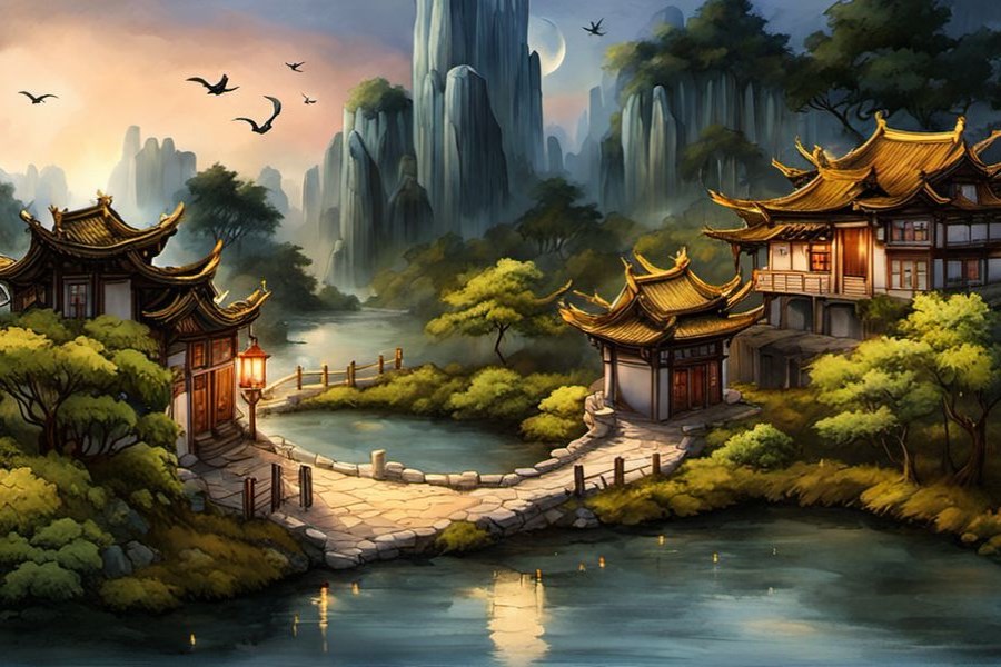 山上开满鲜花