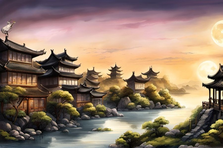 死去的公公在家里