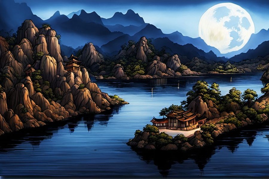 青龙在天上飞