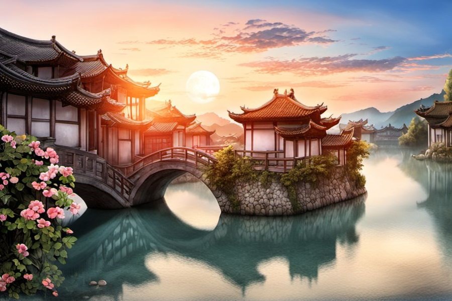 蛇在脚底下