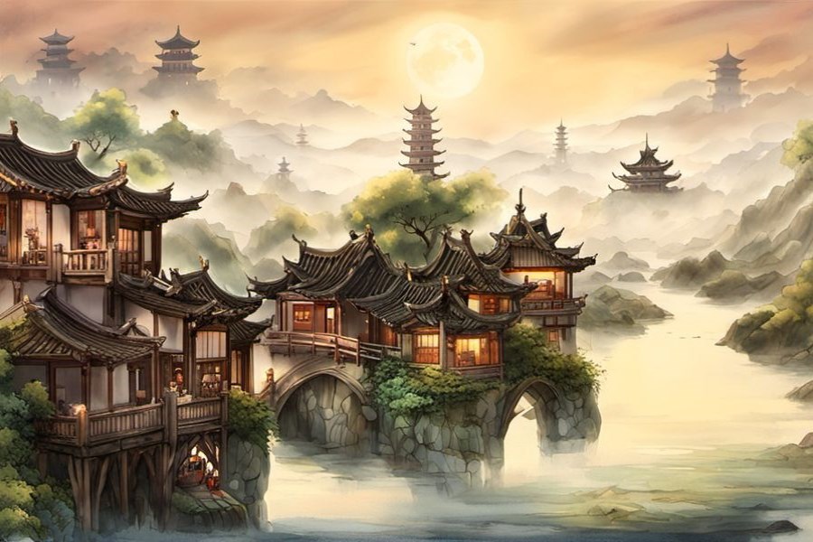 一只大狗向我扑来