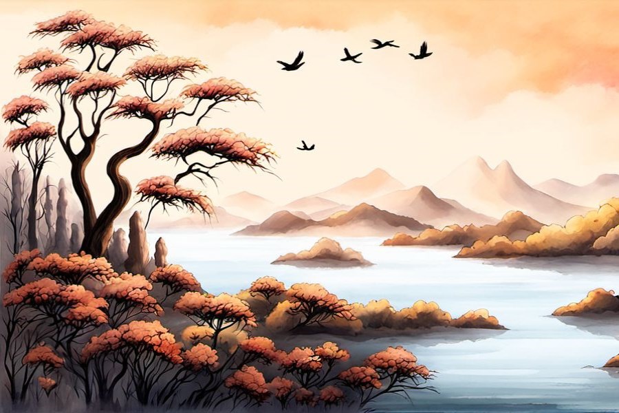 钓鱼钓到两条大鱼