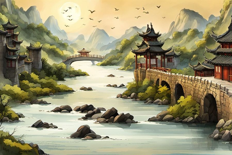 小孩掉地上